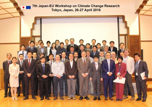 Group Photo (7th Japan-EU Workshop on Climate Change Research)